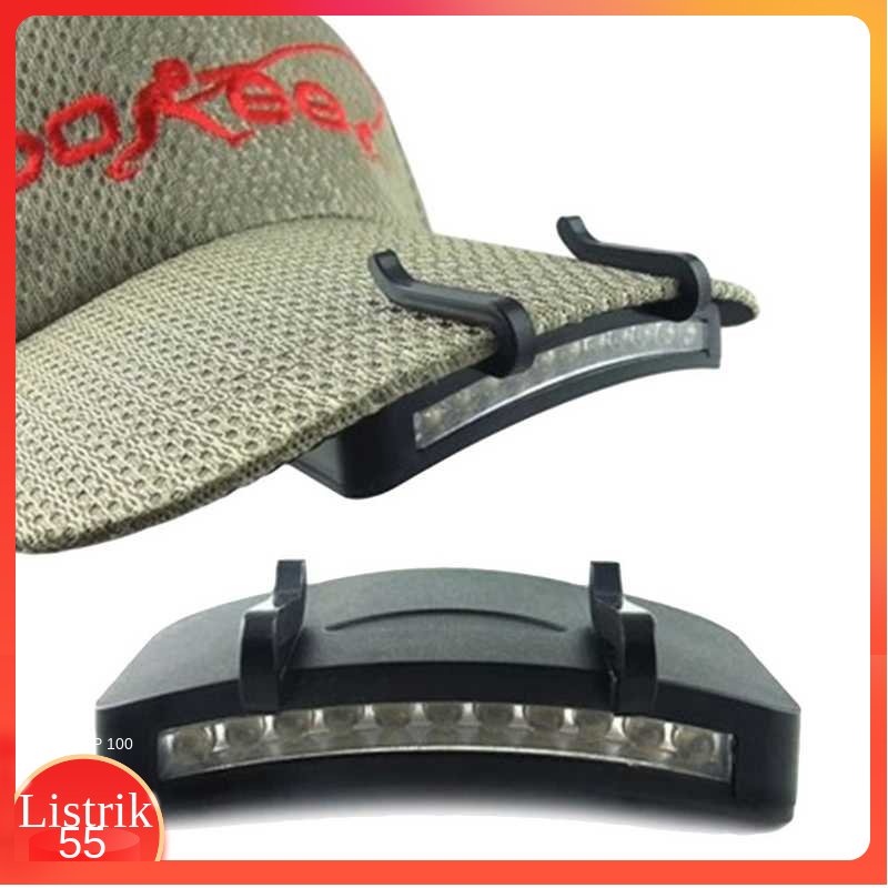 TaffLED Senter Klip Topi LED Clip Headlamp - M1801