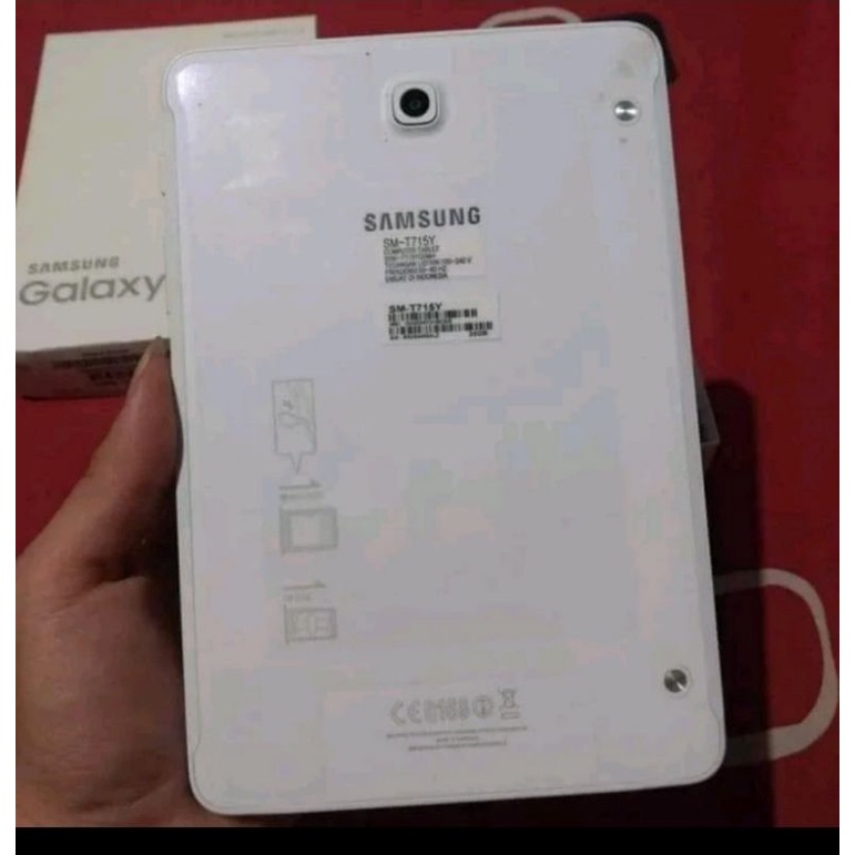 GALAXY TAB S2 (SCND) WHITE PUTIH MULUUUUUSS Second ex GARANSI SEIN MINUS CHARGER AJA KAK DIORDER YUK