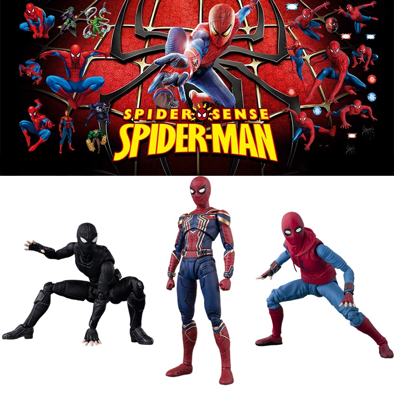 Marvel The Spiderman Spider Action Man Amazing Figure Hadiah Besar Mainan Anak