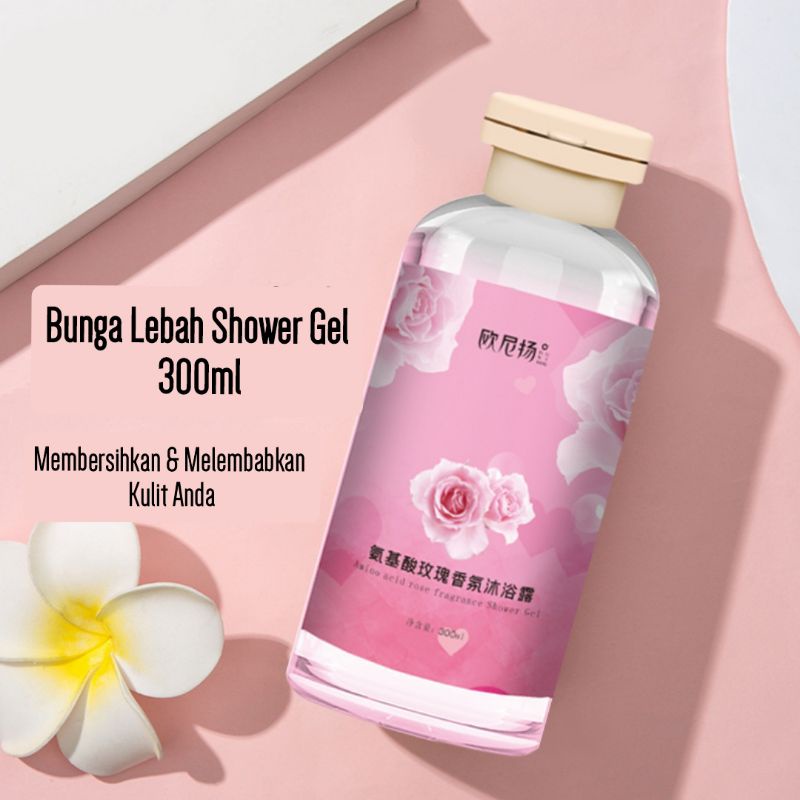 Bunga Lebah shampo conditioner shower gel 300ml  hair treatment Lae sa luay keratin spa mask