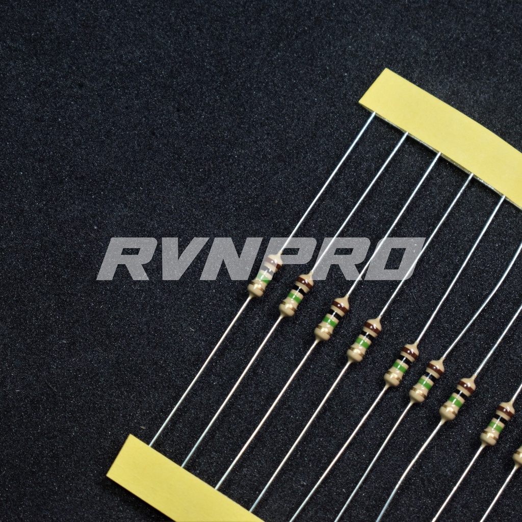 Resistor 1 Mega Ohm 1/4 Watt 5% kualitas Taiwan