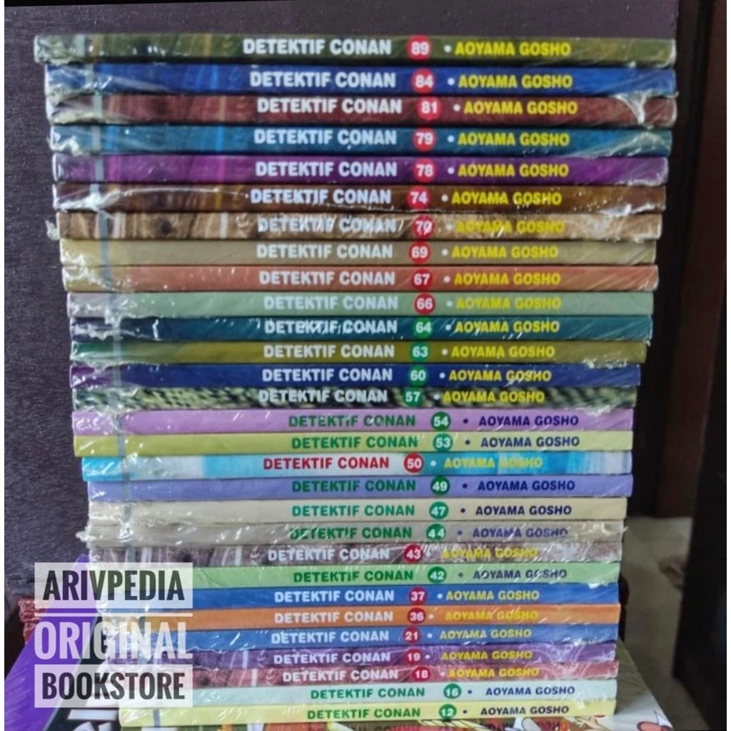 Detektif Conan 1 - 90 (komik Segel Original)