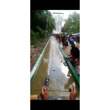 perahu mini komplit.