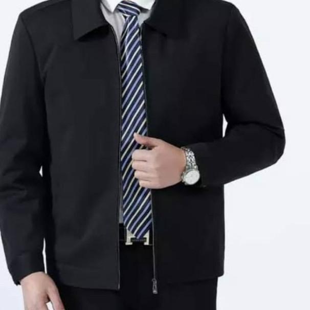 Jasket (Kombinasi Jas dan Jaket) - Hitam, M