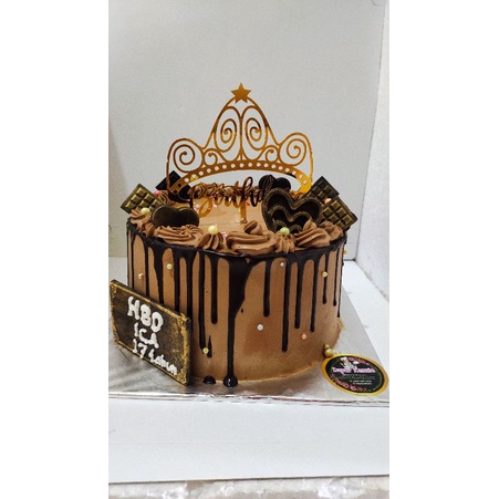 

kue ulang tahun blackforest gold