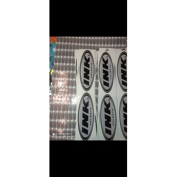 

stiker ink 50 pasang satu pasang isi 3 dan tulisan dot 1 biji