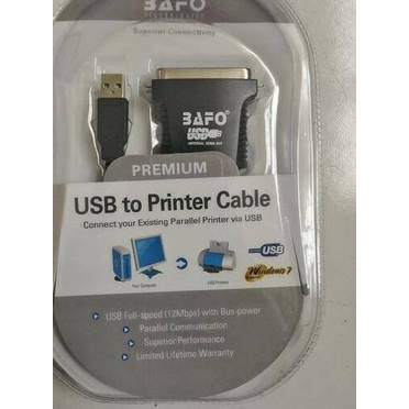 kabel usb to pararrel bafo ( usb to LPT )