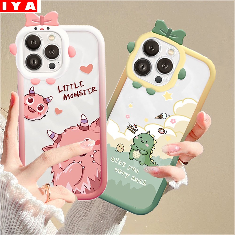 Soft Case Motif Dinosaurus Untuk VIVO Y02 Y35 Y22 Y20 Y16 V25e V25 5G Y12 Y21s Y15s Y01 Y15A Y21 Y12i Y15s Y91C Y33T Y21 Y30N