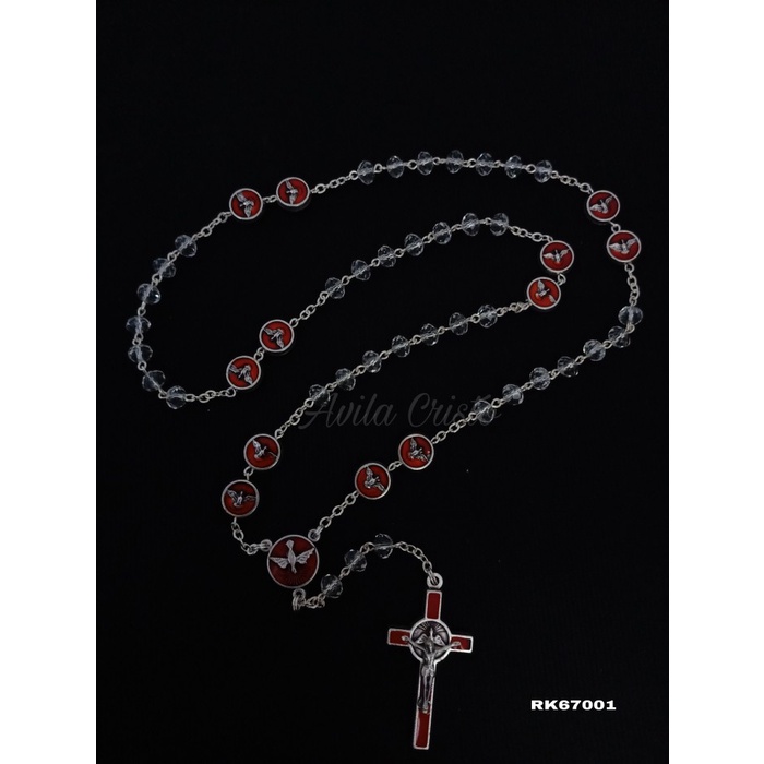 

Kaplet Roh Kudus Kristal Ceko 6mm Rohani Katolik