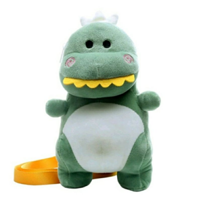 dem_sare / DS1175  ALDINO Tas Selempang Boneka Lucu Tas bulu selempang bahu tas selempang boneka dino