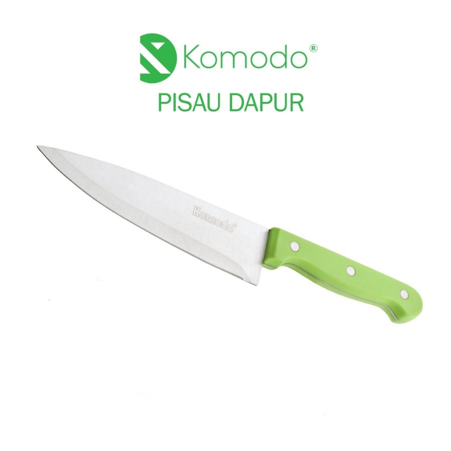 Pisau Dapur Komodo Euro Stainless 8 inch