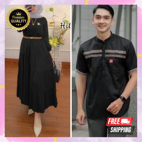 Games Syar'I Buju Muslimah Murah Gamis Pasangan Kekinian Terbaru 2023 Games Kondangan Mewah Ghamis C