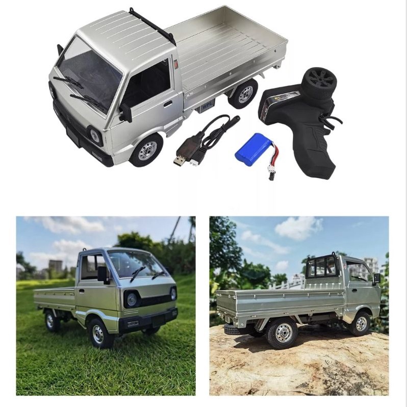 WPL D12 RC Car 1:10 /D12 Rc Drift Suzuki Carry Pickup  Mobil Remote Control