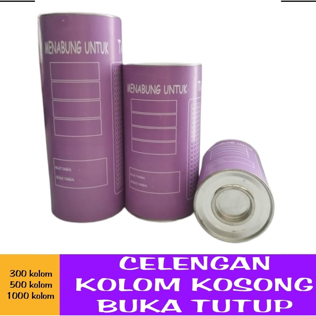 celengan target isi sendiri- celengan target custom-celengan target buka tutup celengan target s-cel