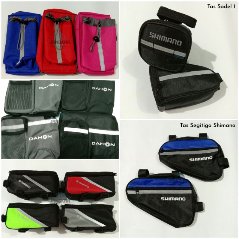 OBRAL TAS SEPEDA | TAS HP TOUCHSCREEN | TAS SEGITIGA | TAS SELI SEPEDA LIPAT | TAS WADAH BOTOL MINUM
