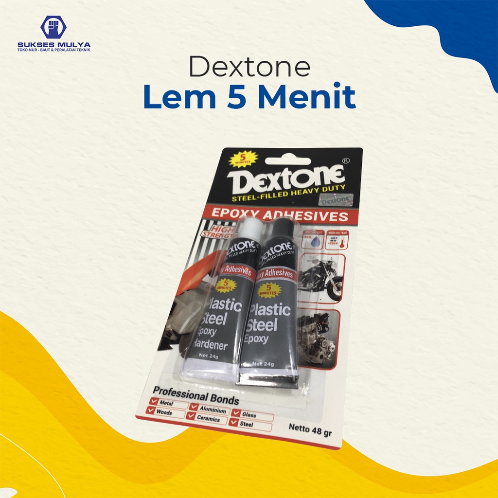 

Lem Besi Dextone 5 Minute 48gr