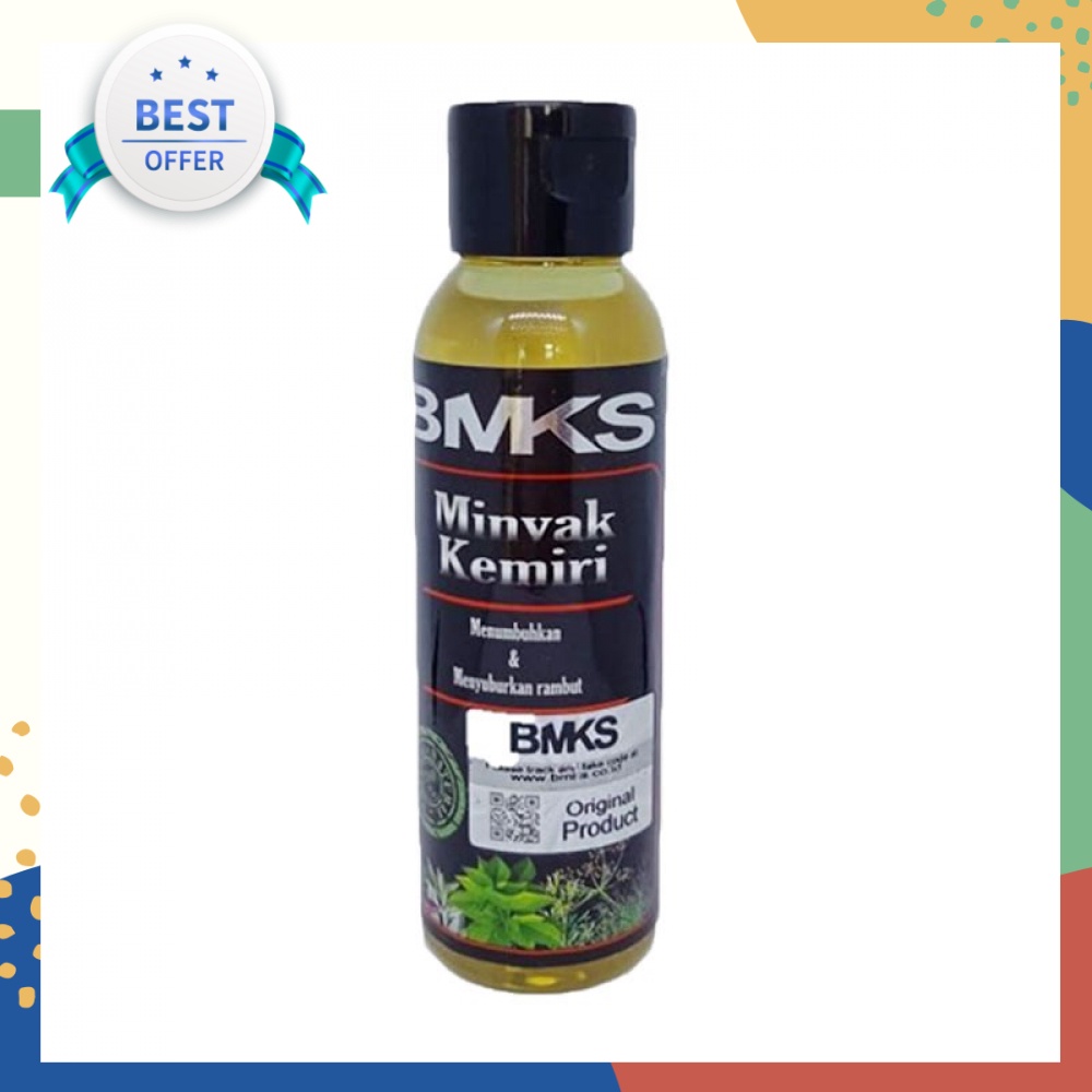 Penumbuh Rambut Minyak Kemiri BMKS Natural BPOM Original - Black Magic Kemiri