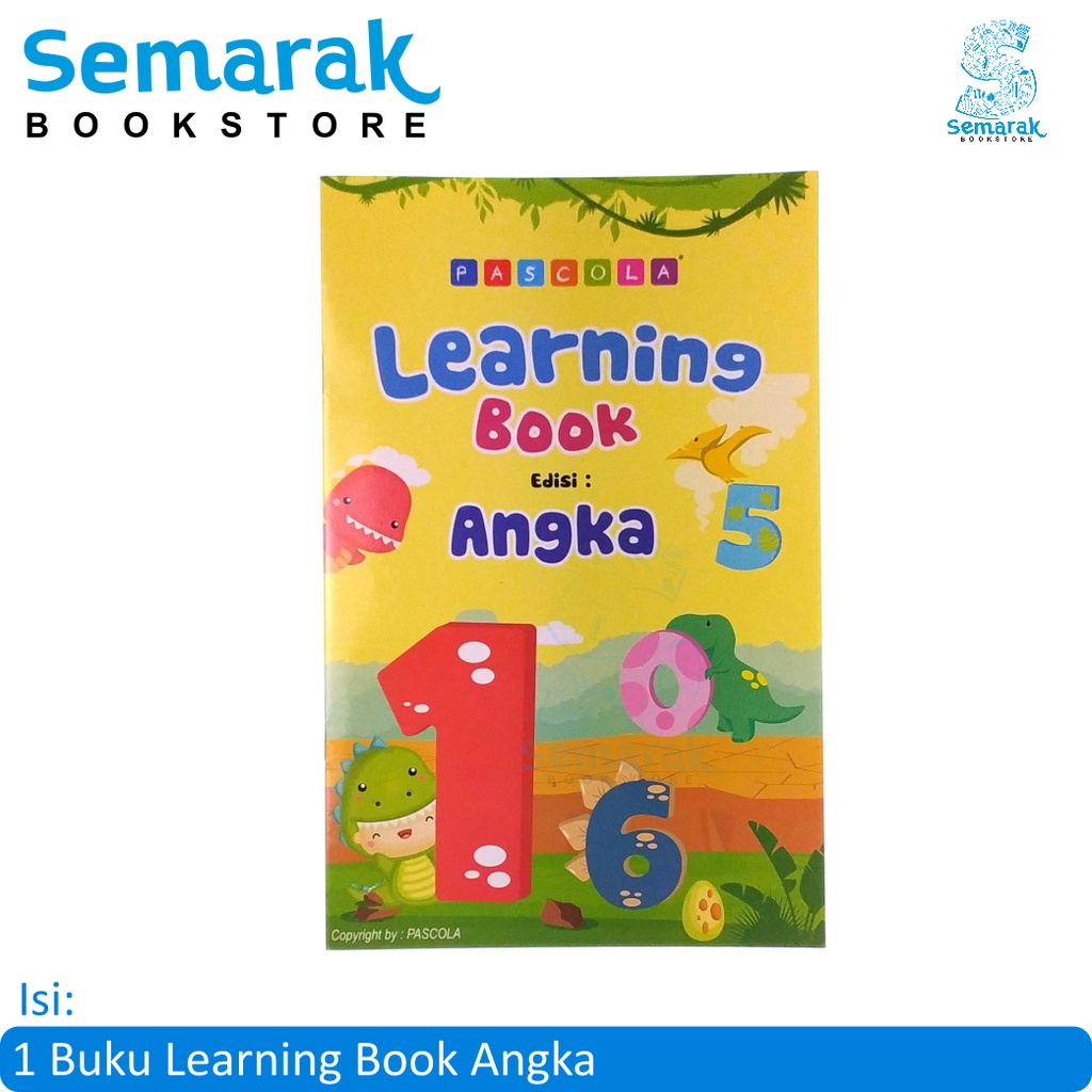 

Pascola Learning Book Buku Belajar Menulis Angka