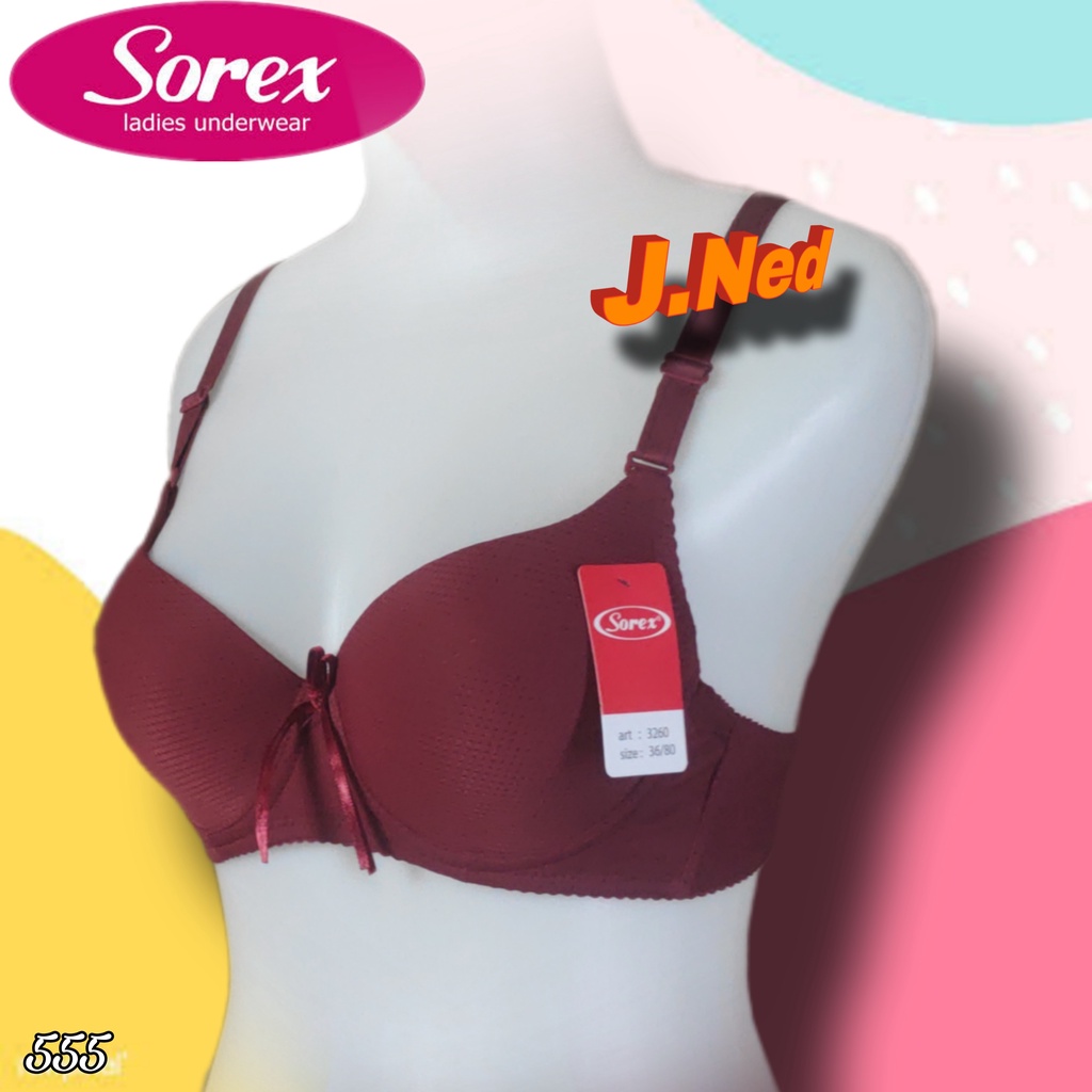 J555 Bra/Bh Wanita Sorex Premium Berkualitas Trendy dan Cantik