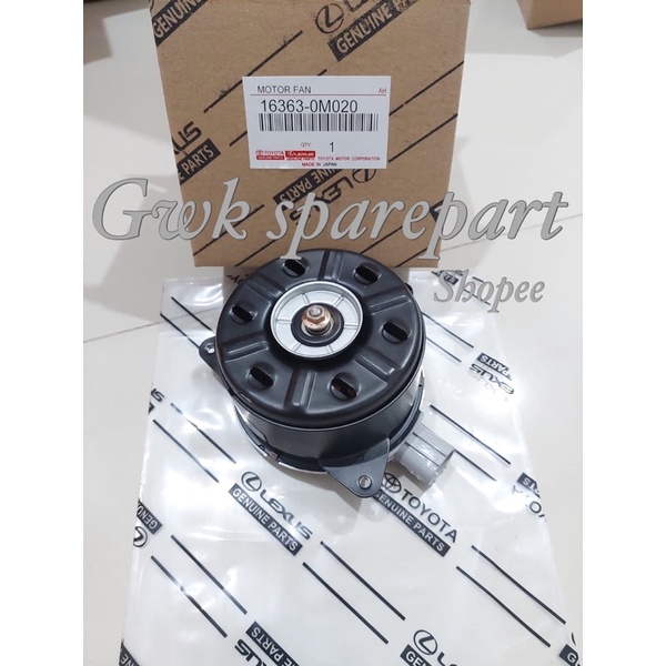 Dinamo motor fan radiator Toyota Yaris Bakpao Ori