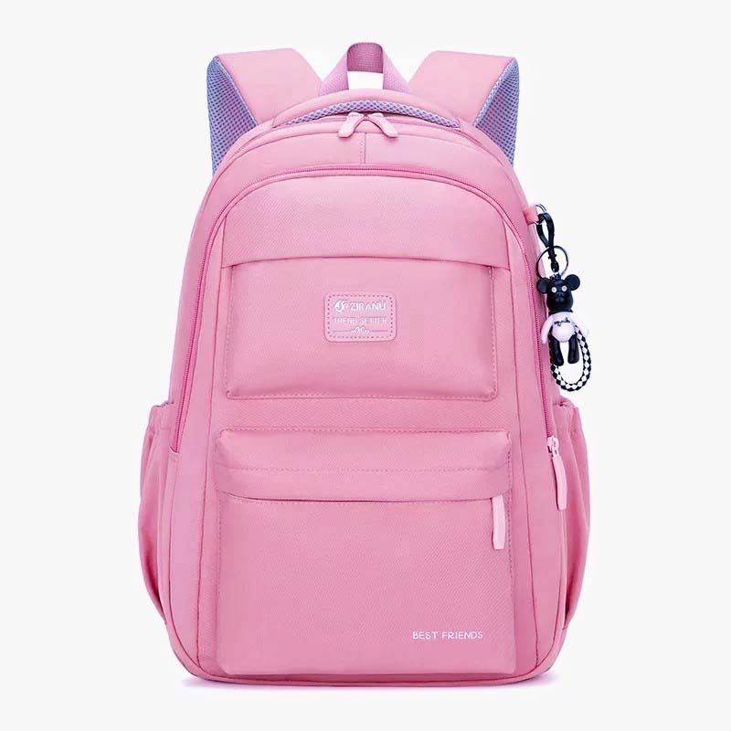 TERBARU TAS RANSEL BACKPACK ANAK ZIRANU POLOS UNTUK SD SMP SMA MODEL KOREA 2022