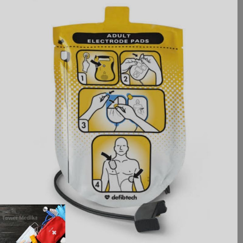 PADS AED / DEFIBTECH LIFELINE AED PADS  DDP-100