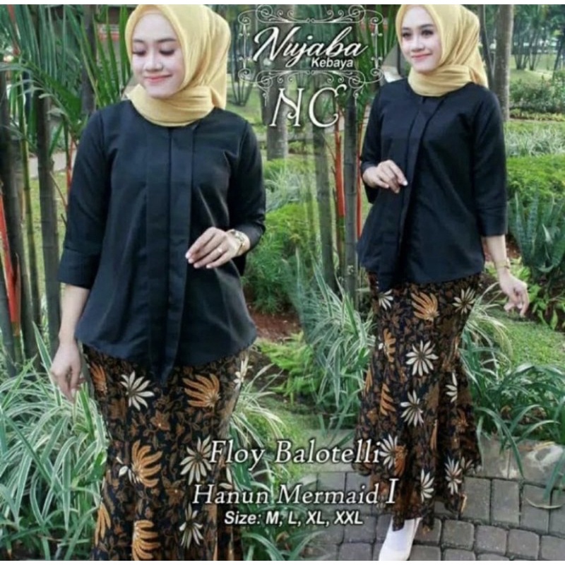 SETELAN KEBAYA FLOY BALOTELI/ SETELAN KEBAYA RINJANI /KEBAYA BROKAT