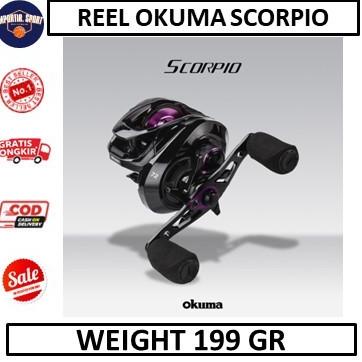 Reel Okuma Scorpio BC Left Handle - REEL PANCING - ALAT PANCING -BAGUS