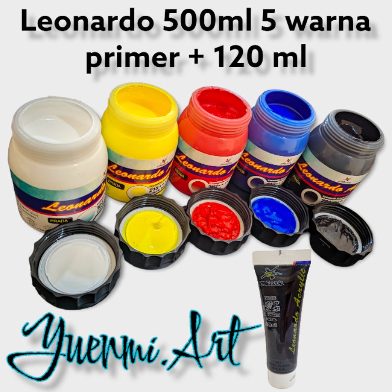 

LEONARDO 500ML WARNA PRIMER + 120ML WARNA PILIHAN..