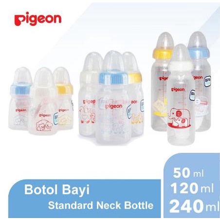 ^ KYRA ^ Pigeon Botol Susu Bayi Standart PP RP Wide Neck Soft Touch Peristaltic Plus