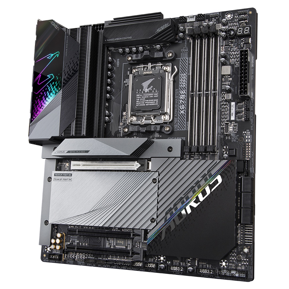 GIGABYTE X670E AORUS MASTER | MOTHER BOARD AMD X670 AM5 DDR5 EATX