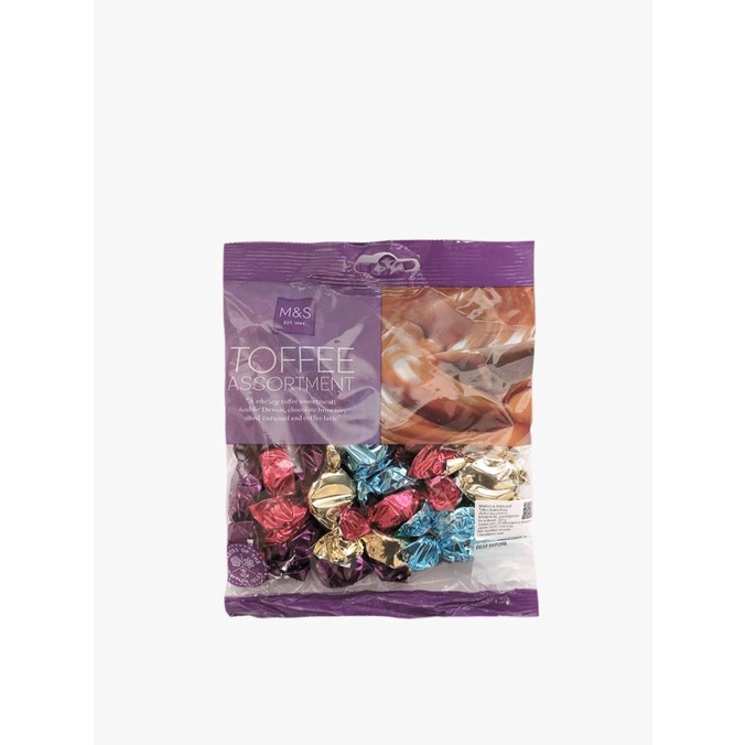 

BAYAR DITEMPAT M&S FOOD - Permen - Toffee Assortment /PERMEN LUNAK/PERMEN VIRAL/PERMEN MILO/PERMEN YUPI/PERMEN JADUL/PERMEN KARET