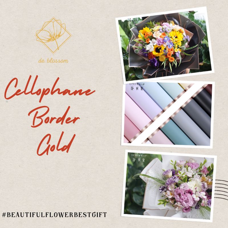 

Kertas Cellophane Border Gold Lembaran