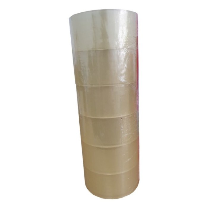 Opp Tape Plakban Lakban bening Transparan 48 mm 90 yard 2inch 80Meter