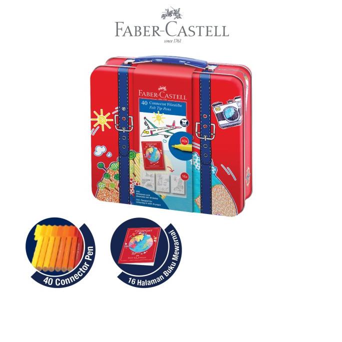 

TERBARU Faber Castell Connector Pen 40 Traveler Tin /ALAT TULIS AESTHETIC/ALAT TULIS SEKOLAH/ALAT TULIS SET/ALAT TULIS LENGKAP/ALAT TULIS ANAK/ALAT TULIS LUCU