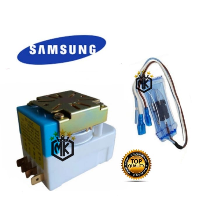 Timer dan defrost bimetal Fuse kulkas Samsung 2 pintu 1set