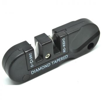 GS7i Pengasah Pisau Multifungsi Outdoor Portable Knife Sharpener Y88 Hitam Ori-YA