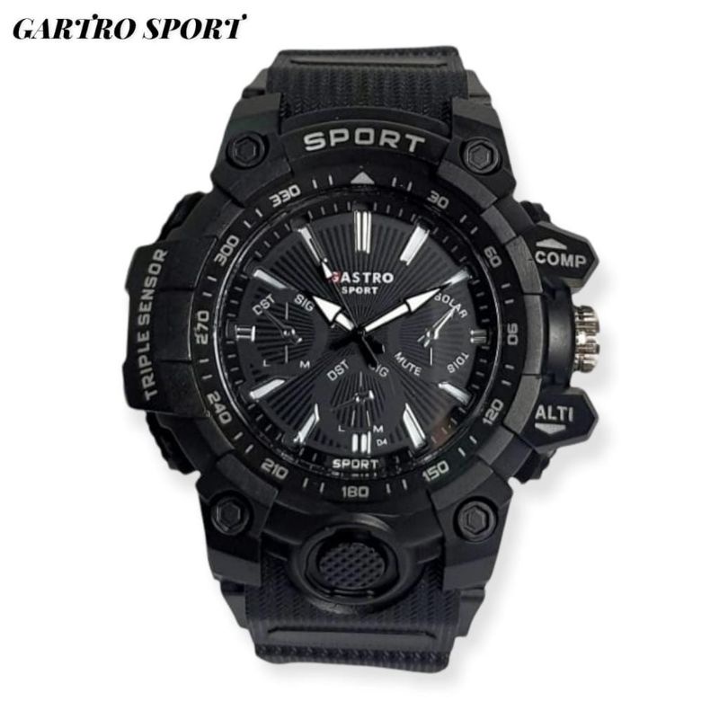 JAM TANGAN PRIA GASTRO G02 SPORT ANALOG WATCH JAM TANGAN RUBBER  GROSIR