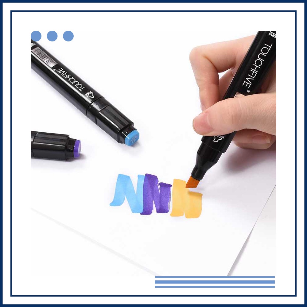 

Grosir TOUCH Spidol Dual Side Fine Art Marker 30 Color - T30 Keren