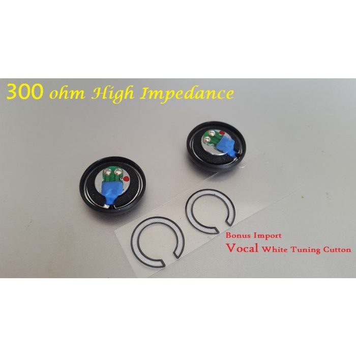 Sun Master Level High Impedance 300 Ohm 15.4Mm Driver Unit