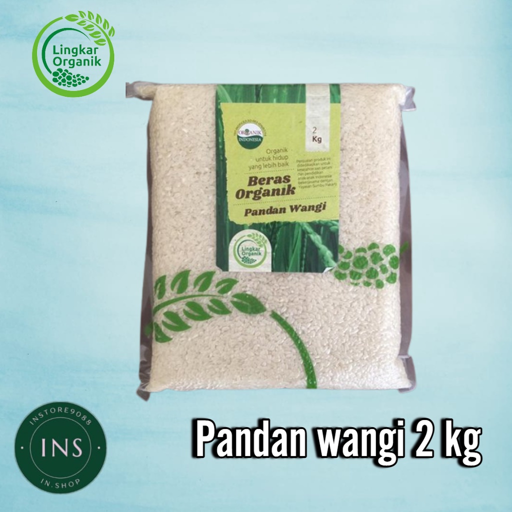 

Beras Pandan Wangi Lingkar Organik 2 kg