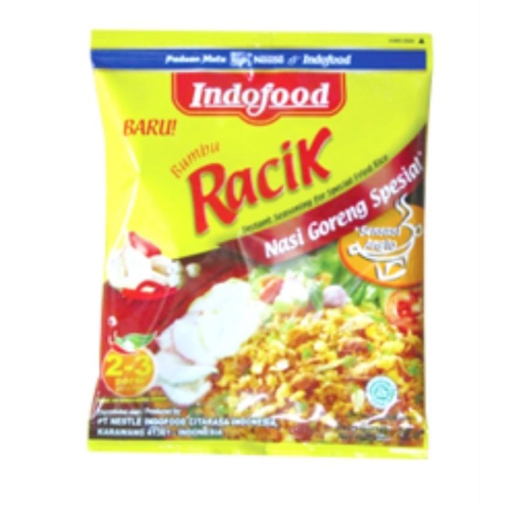 

( SATUAN ) INDOFOOD bumbu racik nasi goreng special 20gr isi 10 pcs