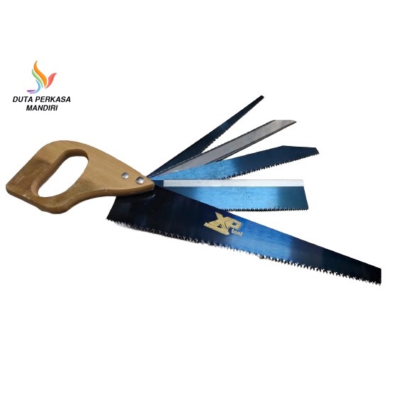 DPM - Gergaji Kayu Gagang Kayu 5 Rupa XP Tool MagicSaw 5 Pcs Set Multifungsi