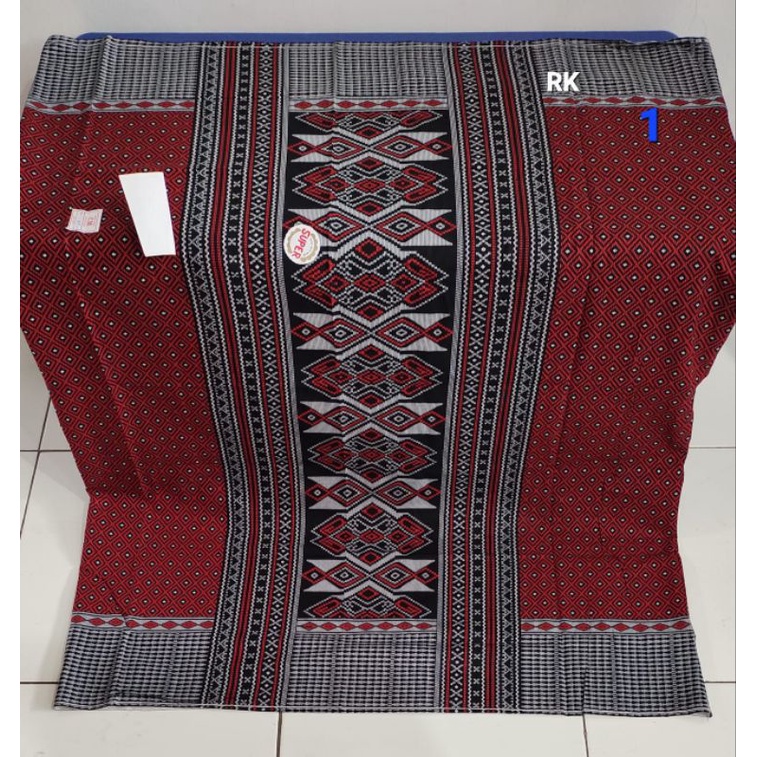 Sarung katun etnik partangiangan  tumtuman pucca dan ragihidup