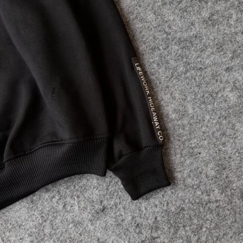 HOODIE JAKET SWEATER LIFE WORK FULLTAG &amp; LABEL