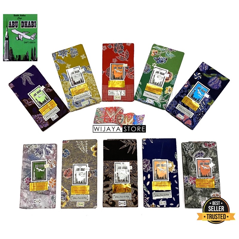 SARUNG ABUDHABI (2) (Grosir) 5pcs | KAIN TENUN BATIK MOTIF DEWASA