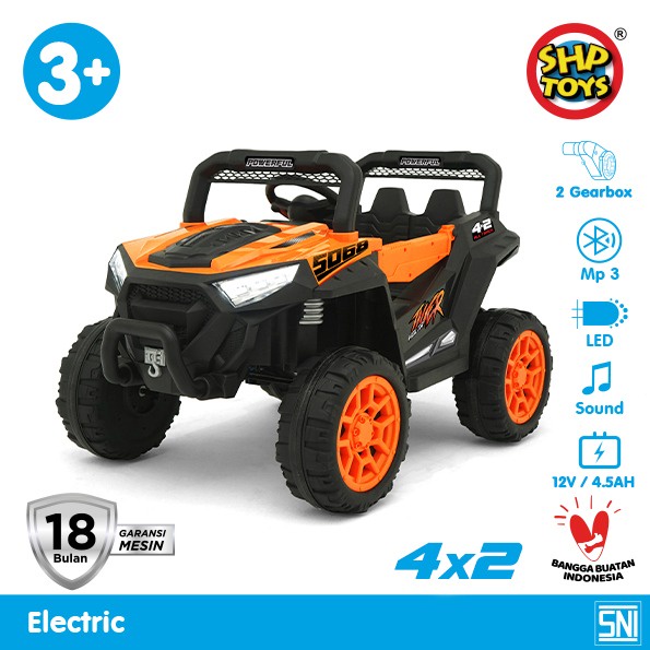 TERBARU! Mainan Mobil aki Anak SHP Toys Mainan Mobil Aki Volta 5068 UTV Tiger