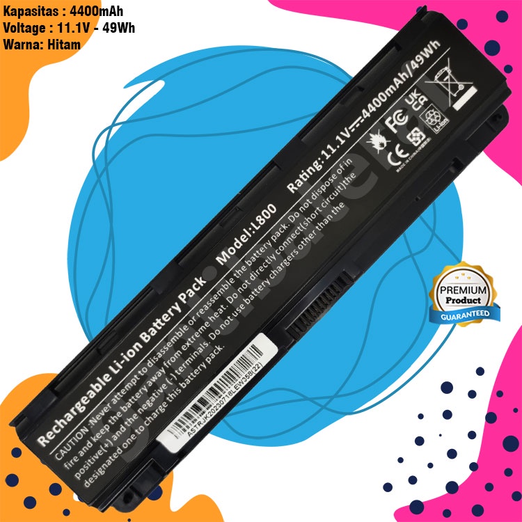 11.1V/5200mAh PA5023U-1BRS Batterie D'ordinateur Portable Pour