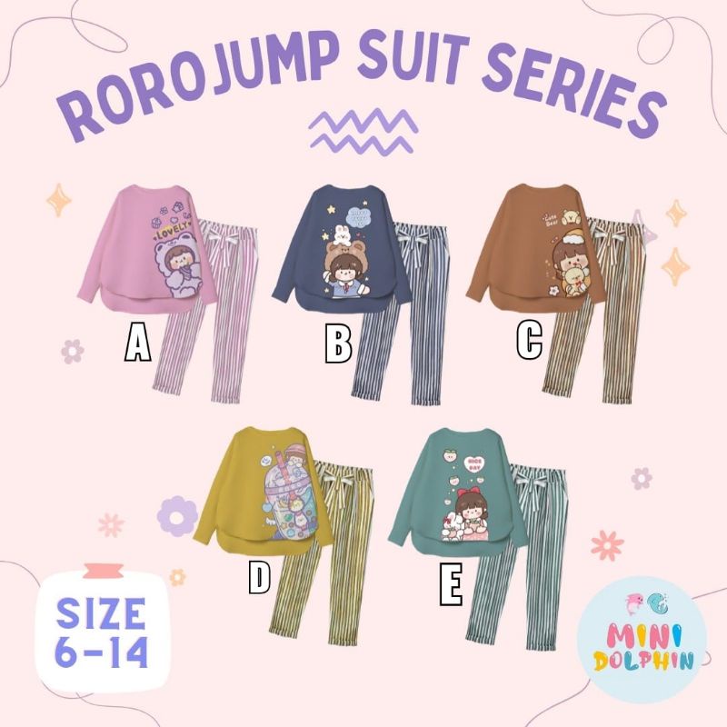 Rorojump Suit Series Mini Dolphin
