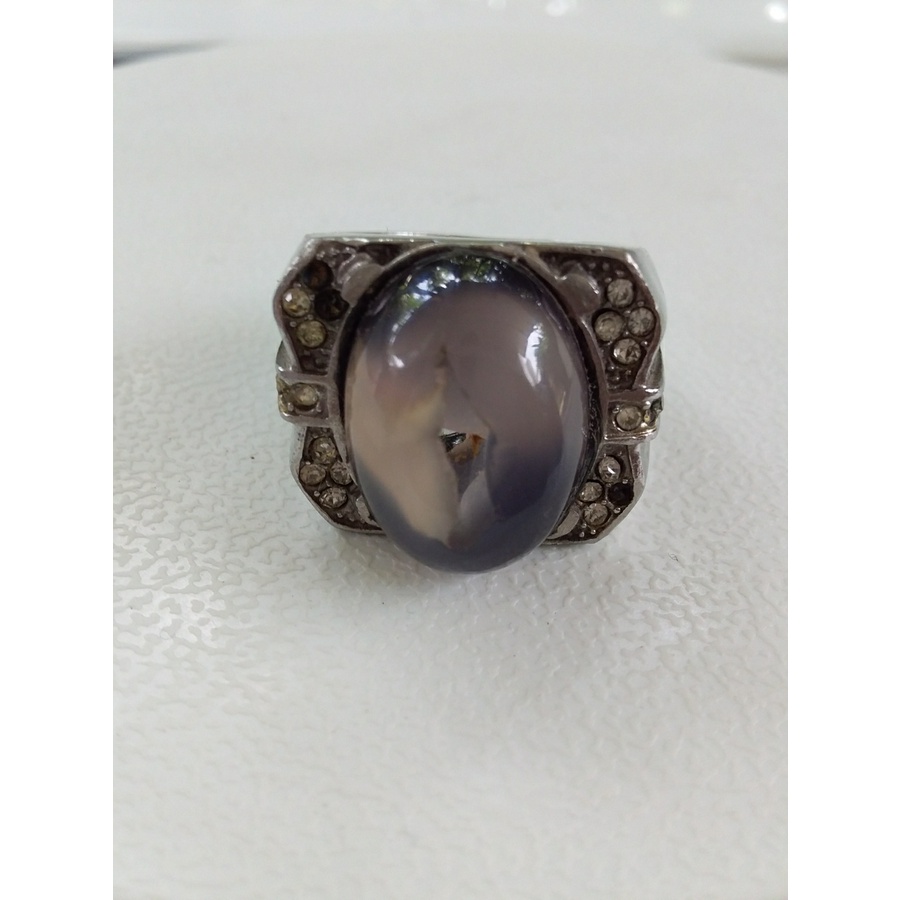 cincin batu akik unik